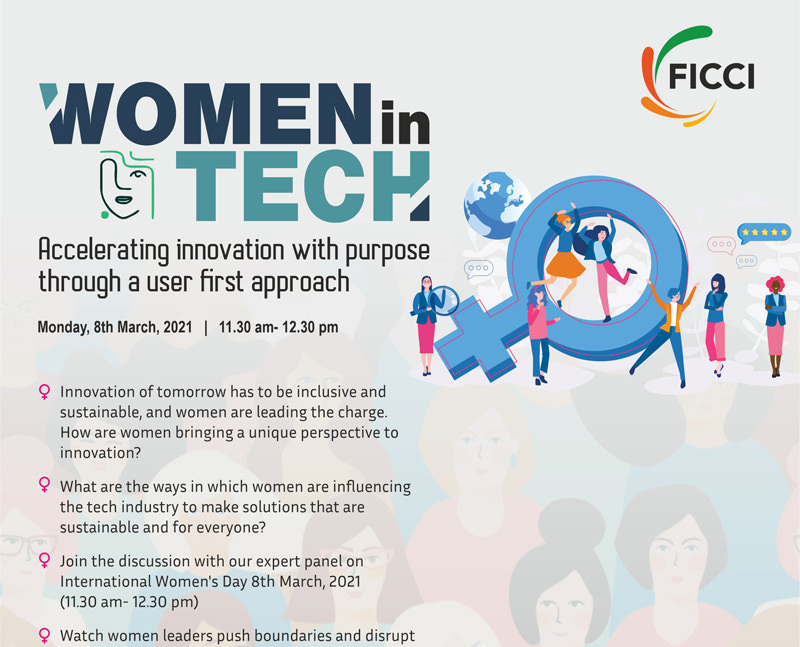 Webinar on “Women in Tech” on 8th March on occasion of International ...